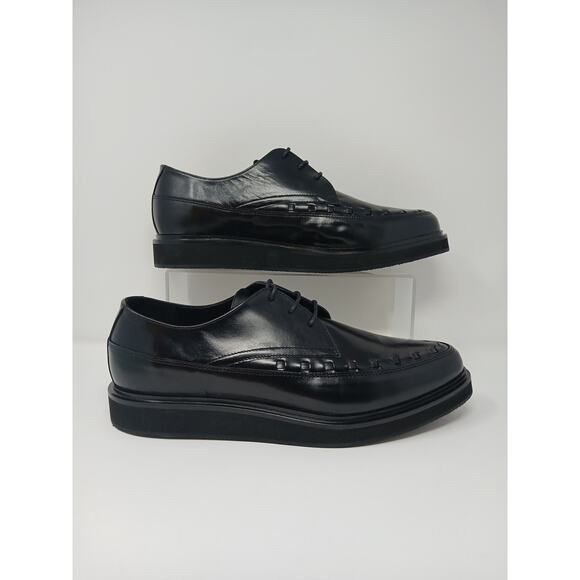 ALLSAINTS Derby Oxford Platform Lace Men\'s Size 46 EU /US 13 Leather Shoes New main image 10